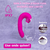 Vibrador e Sugador de Clitóris 3 em 1 Enjoy Love Delirium - Pink