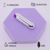 Vibrador Bullet Cromado - Enjoy Love Mini