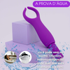 Vibrador Massageador Clitoriano e Peniano para Casal com Bullet Enjoy Love Double Joy