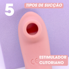 Vibrador e Sugador de Clitóris Enjoy Love Embrace - Rosa