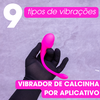 Vibrador feminino calcinha controlado por aplicativo a distância Enjoy Love Sensation - Rosa