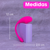 Vibrador feminino calcinha controlado por aplicativo a distância Enjoy Love Sensation - Rosa