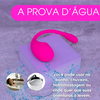 Vibrador feminino calcinha controlado por aplicativo a distância Enjoy Love Sensation - Rosa