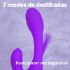 Vibrador 3 em 1 Ponto G Enjoy Love Harmony - Roxo