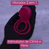 Anel peniano com estimulador de clitóris Enjoy Love Couples Rose