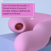 Vibrador e Estimulador de Clitóris 3 em 1 Enjoy Love Frenezi
