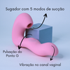 Vibrador e Estimulador de Clitóris 3 em 1 Enjoy Love Frenezi