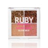 Paleta de Sombras Glitter Eletric Glaze - Ruby Kisses