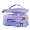 Necessaire Dupla Hello Kitty and Friends Lilás - Klass Vough