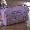Necessaire Compacta Hello Kitty and Friends Lilás - Klass Vough