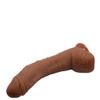 Pênis Consolo Realístico 27 cm com Glande Saliente Escroto e Ventosa - Enjoy Love