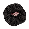 Touca de Cetim Dupla Face GG Rosa Claro e Preto - Proart