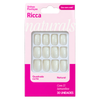 Unhas Naturais Quadrado Curto - Ricca