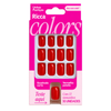 Unhas Quadrada Curta Vermelho Paixão - Ricca
