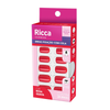 Unhas Quadrada Curta Rosa Guava - Ricca