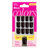 Unhas Autoadesivas Quadrada Curta Chocolate - Ricca