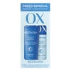 Kit Restaura Shampoo 375ml e Condicionador 170ml - Ox Cosméticos