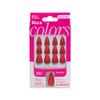 Unhas Stiletto Média Vermelha - Ricca