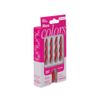Unhas Stiletto Média Vermelha - Ricca