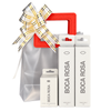 Kit Pinceis Duo Pro 1 e 2 + Esponja de Brinde - Boca Rosa