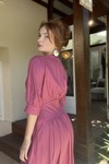 Vestido Vintage Framboesa