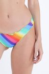 Calcinha Rainbow - Estampa & Pistache - Comfort Dupla-Face (FruFru) | kit-8VVZMG7SC