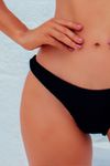 Calcinha Cannes - Preto Brilho - Asa-Delta | kit-X79IFY3UG