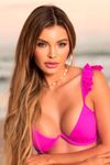Biquíni TOP Pink com Babado e Aro de Sustentação - Juquehy | kit-BDPH2IDYB