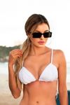 Biquíni TOP Branco Macramê - Sauípe | kit-4CX47UGCI