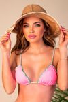 Biquíni TOP Dupla-Face Rosa e Verde - Ilhabela | kit-TOZGS458X