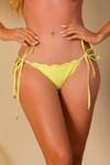 Biquíni CALCINHA Laser Laço Amarelo - Aruba | kit-TQBI4A8IL