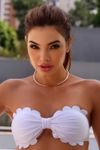 Biquíni Top TQC Laser Branco - Aruba