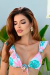 Biquíni Top Babado Floral - Félix
