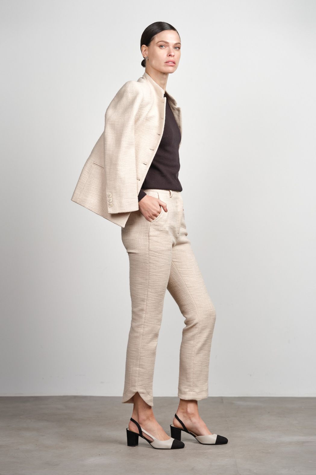 Calça Tweed Areia Luiza