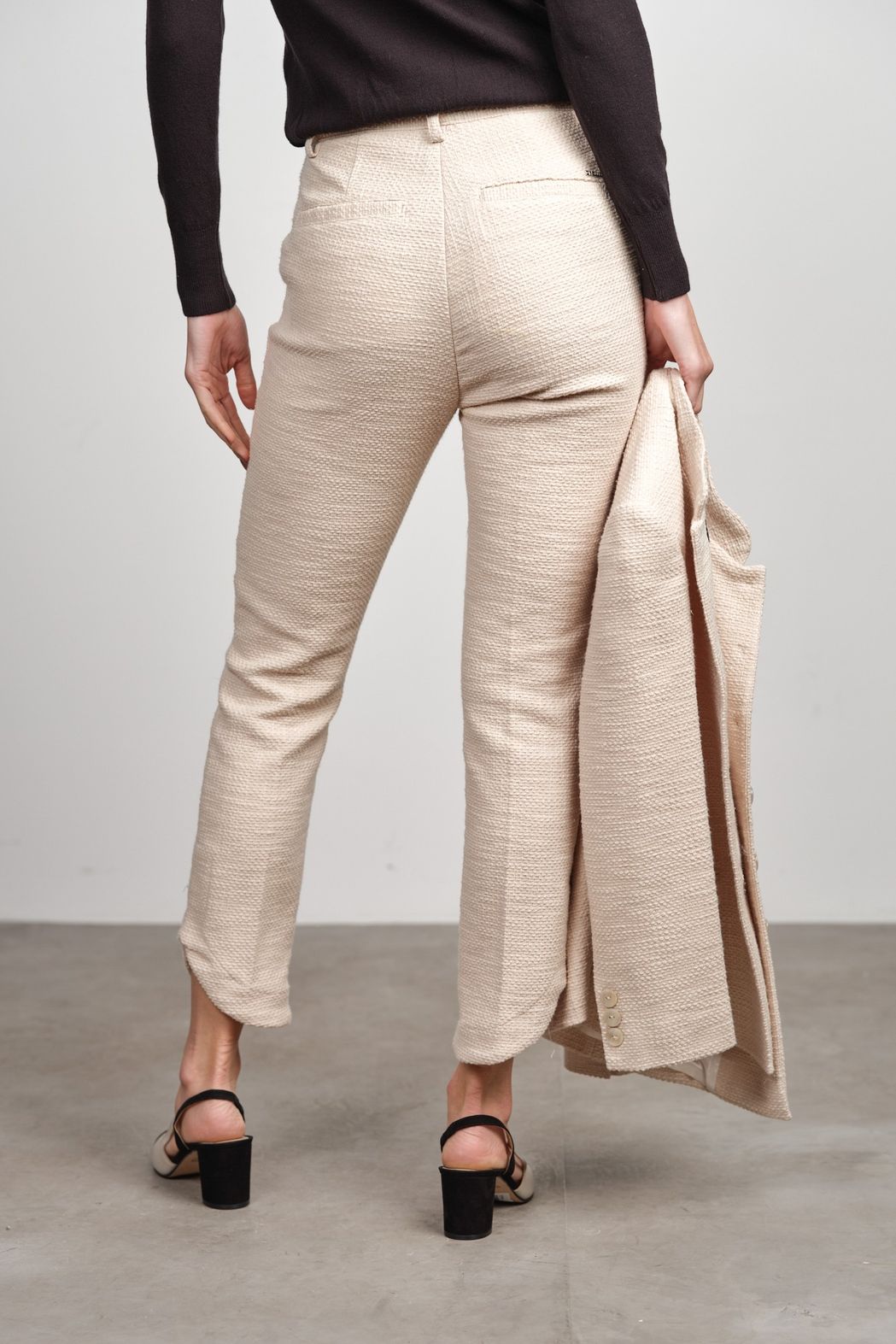Calça Tweed Areia Luiza