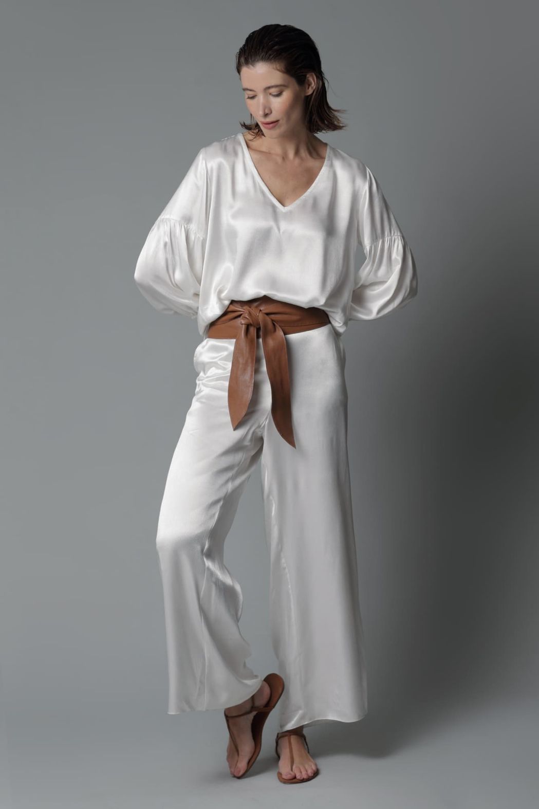 Calça Off White Vivian