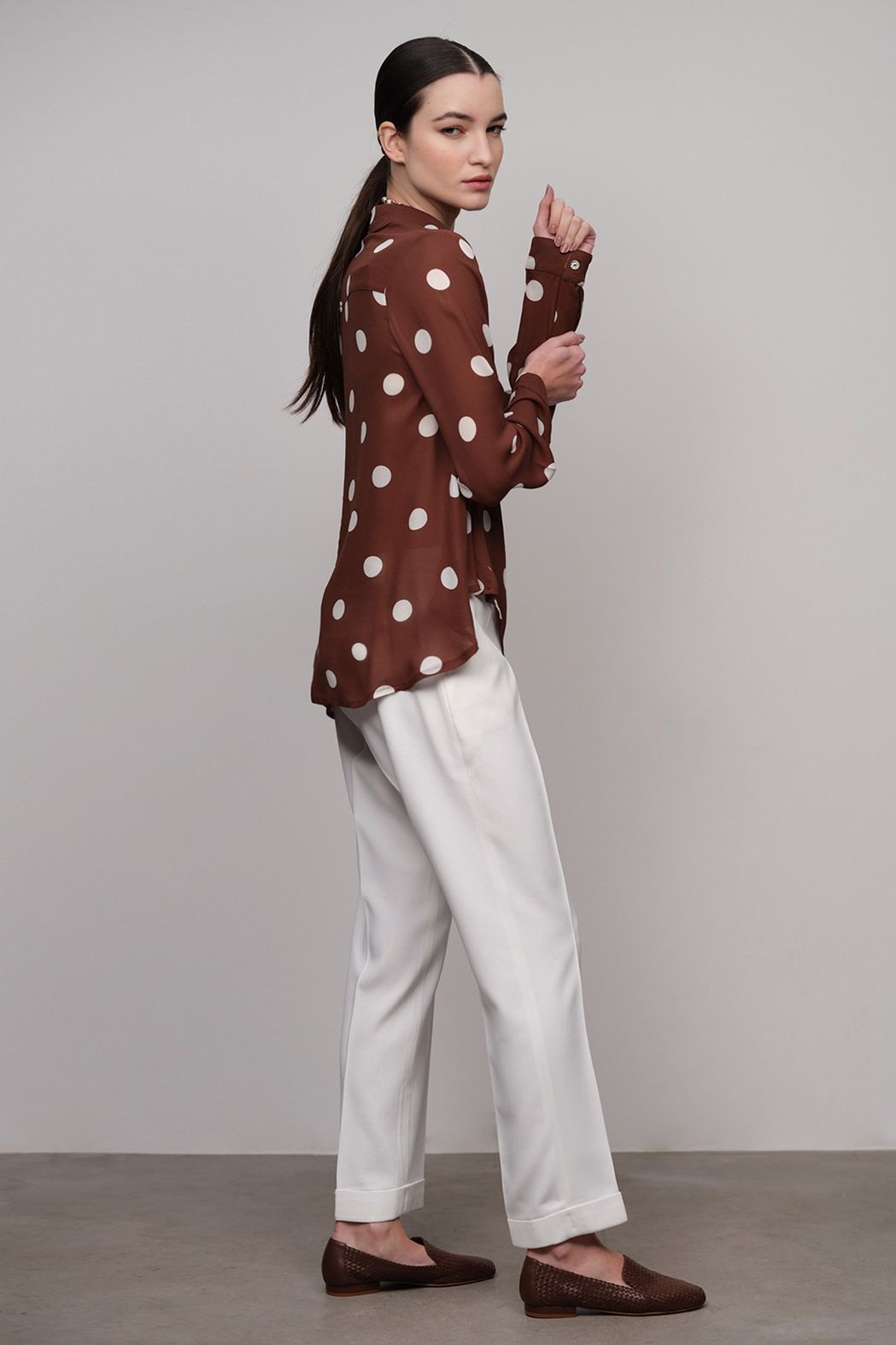 Camisa Musseline Julia Poá