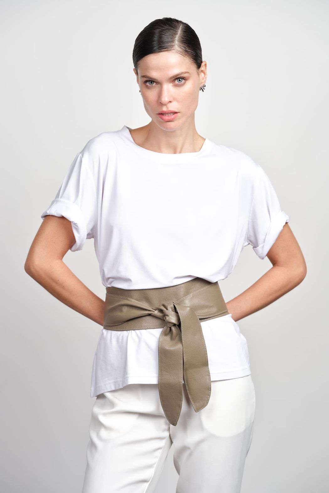 T-Shirt Decote Careca Evita 