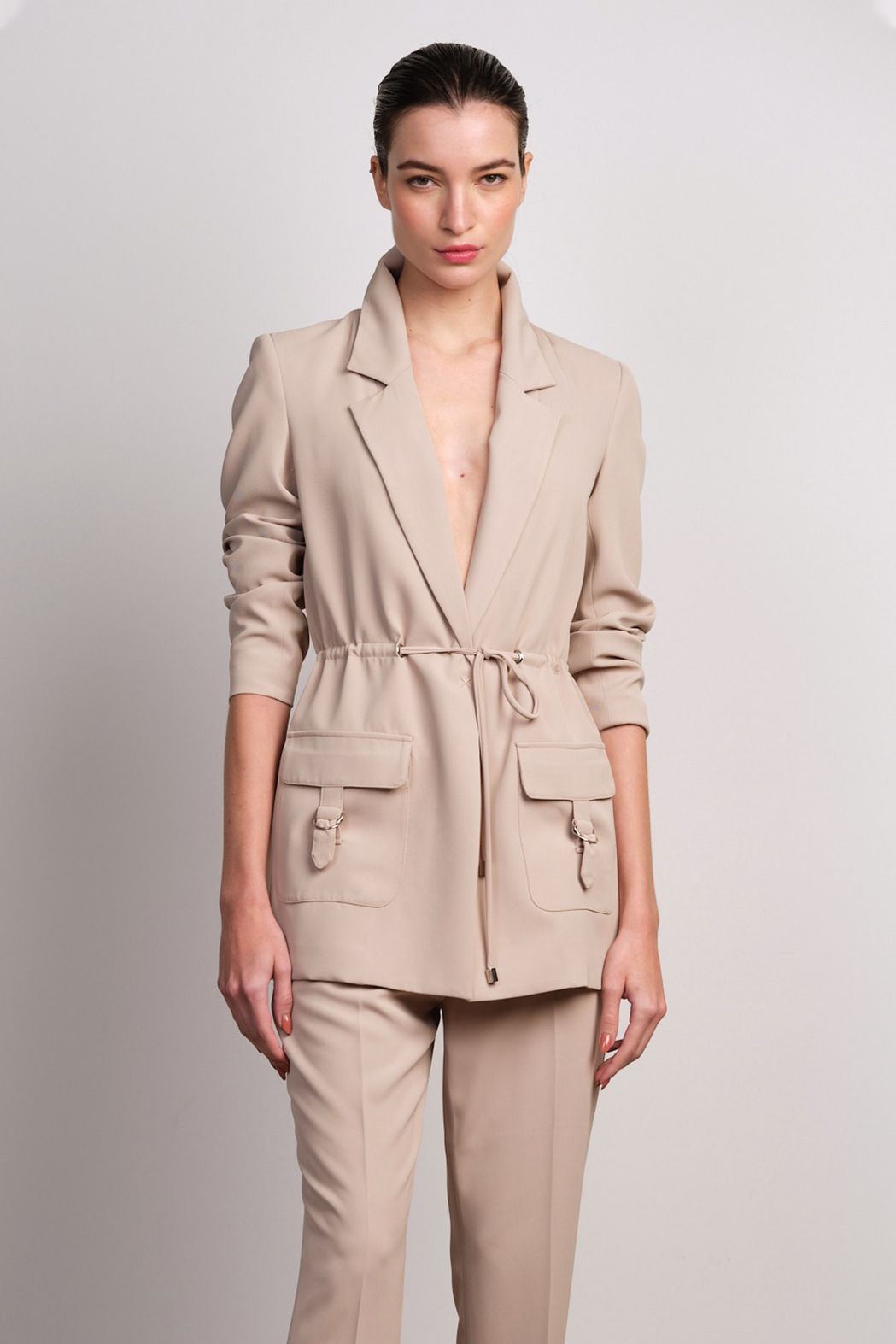 Parka Crepe Ivana Fendi