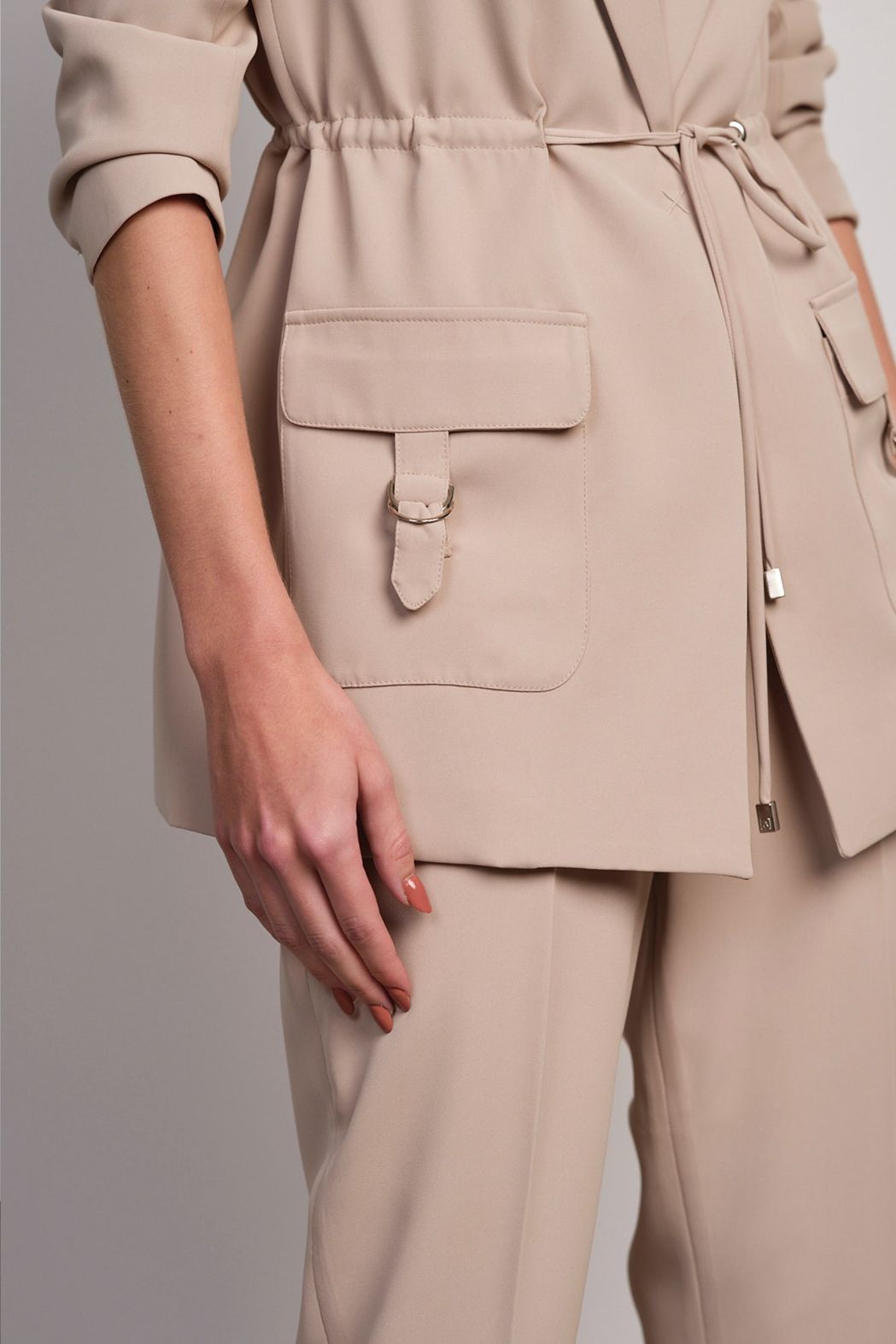 Parka Crepe Ivana Fendi