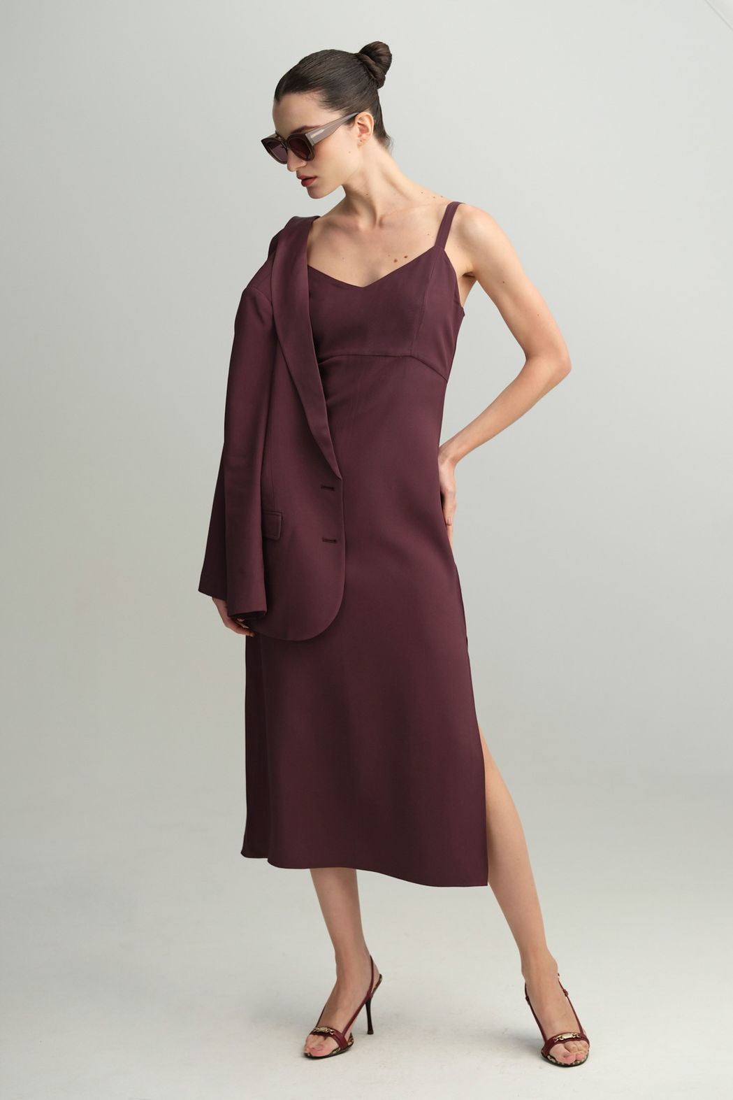 Vestido Crepe Patou Fabiana