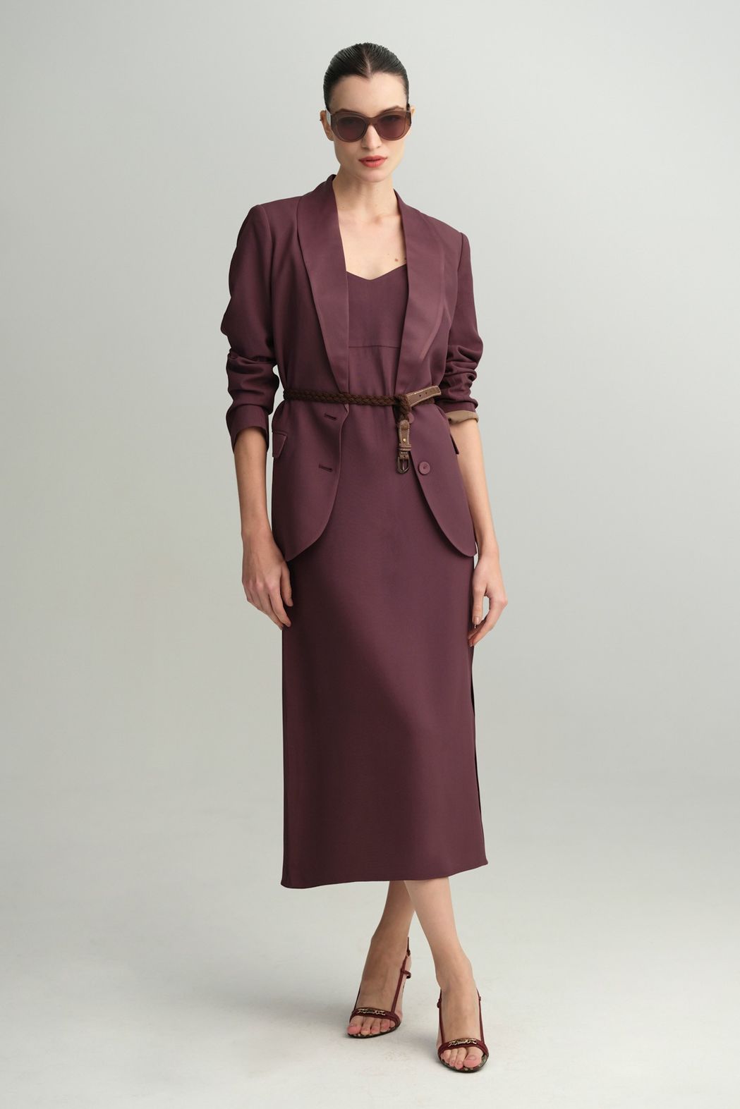 Vestido Crepe Patou Fabiana