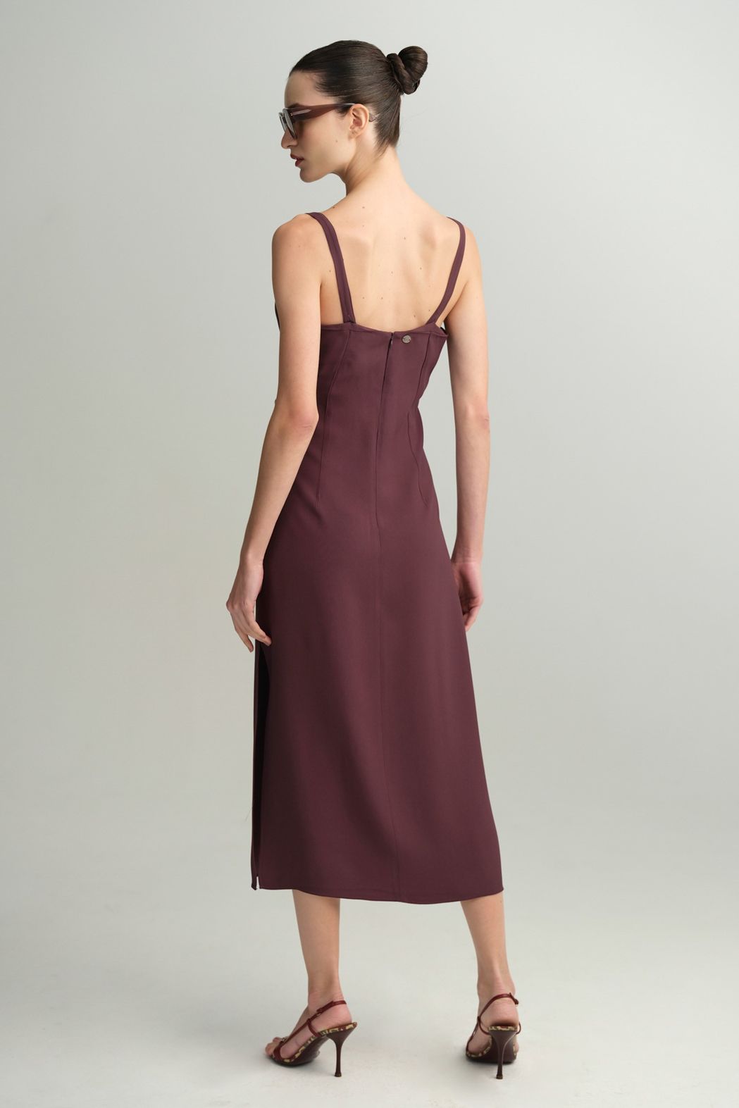 Vestido Crepe Patou Fabiana