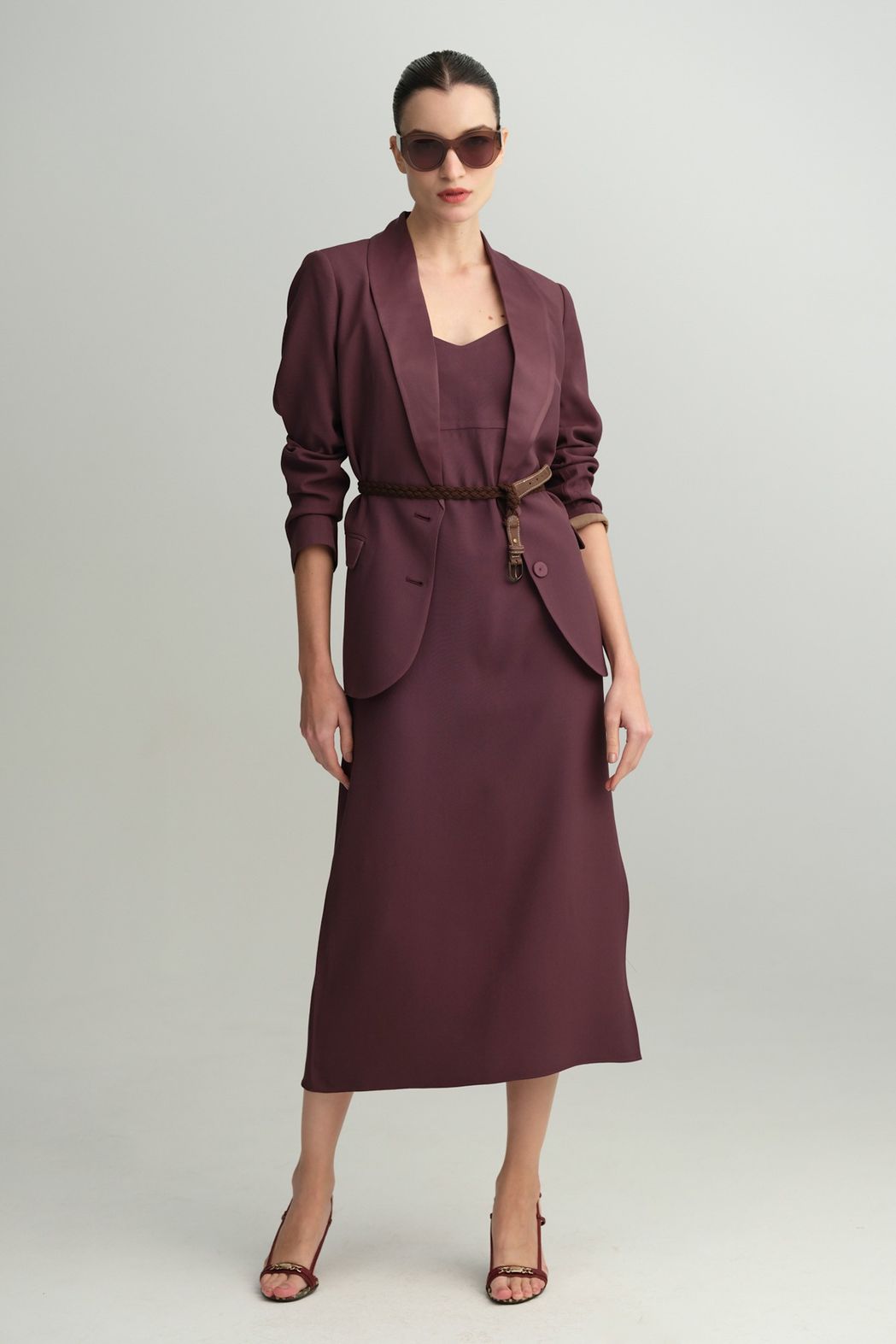Vestido Crepe Patou Fabiana