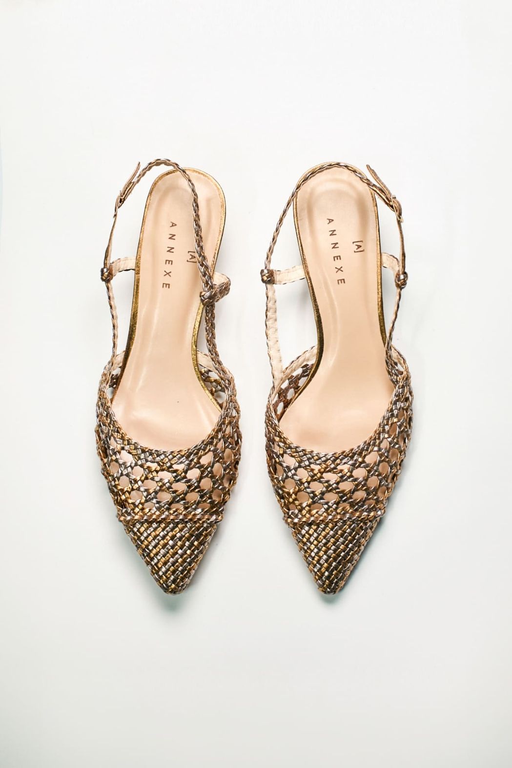 Sapato Tresse Salto 03 Bronze 