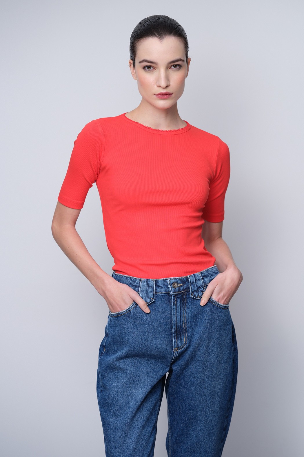 Blusa Trico Tomate Adriana