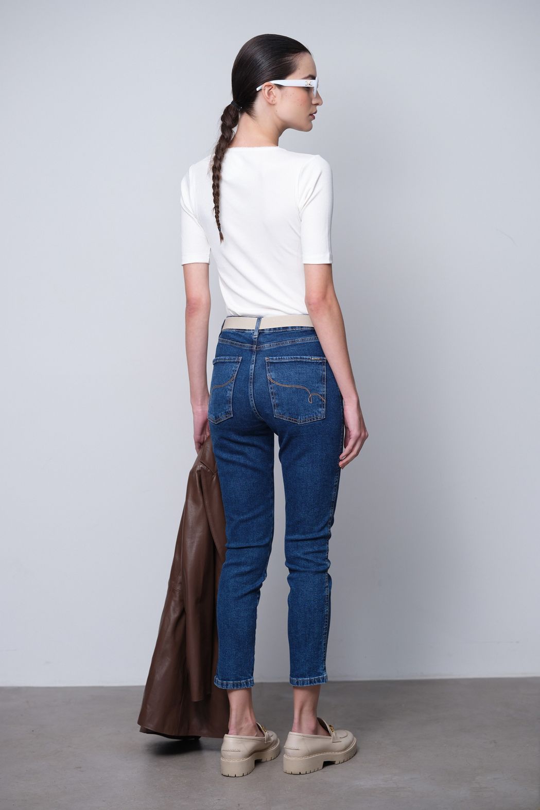 Blusa Trico Off White Adriana