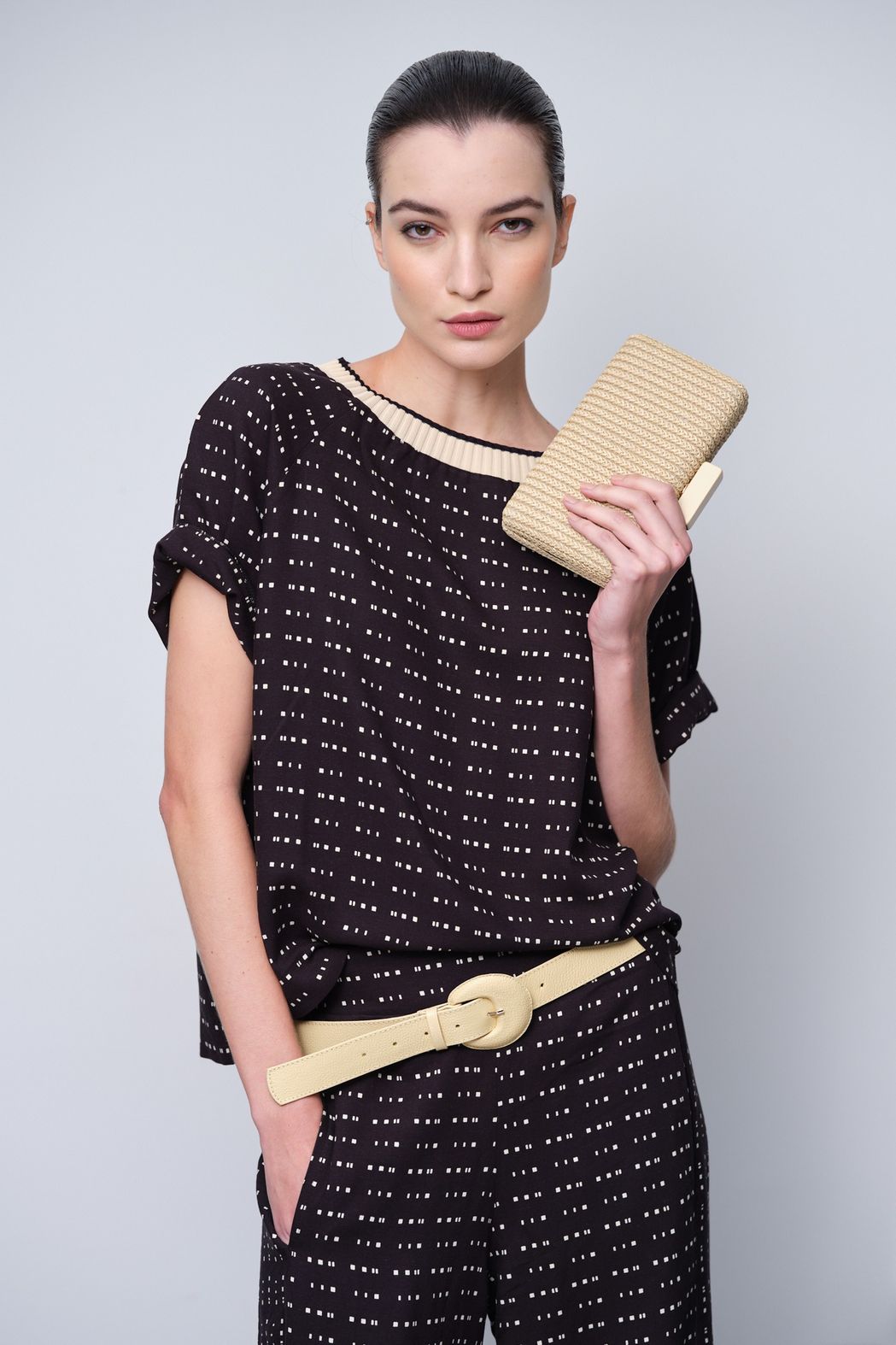 Clutch Palha Natural Maira