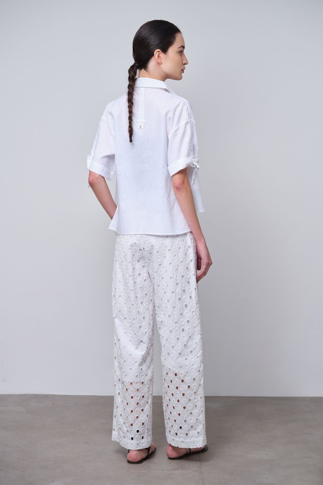 Camisa Linho Off White Debora