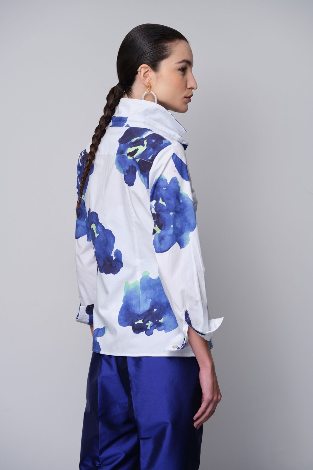 Camisa Tricoline Estampado Vichy 